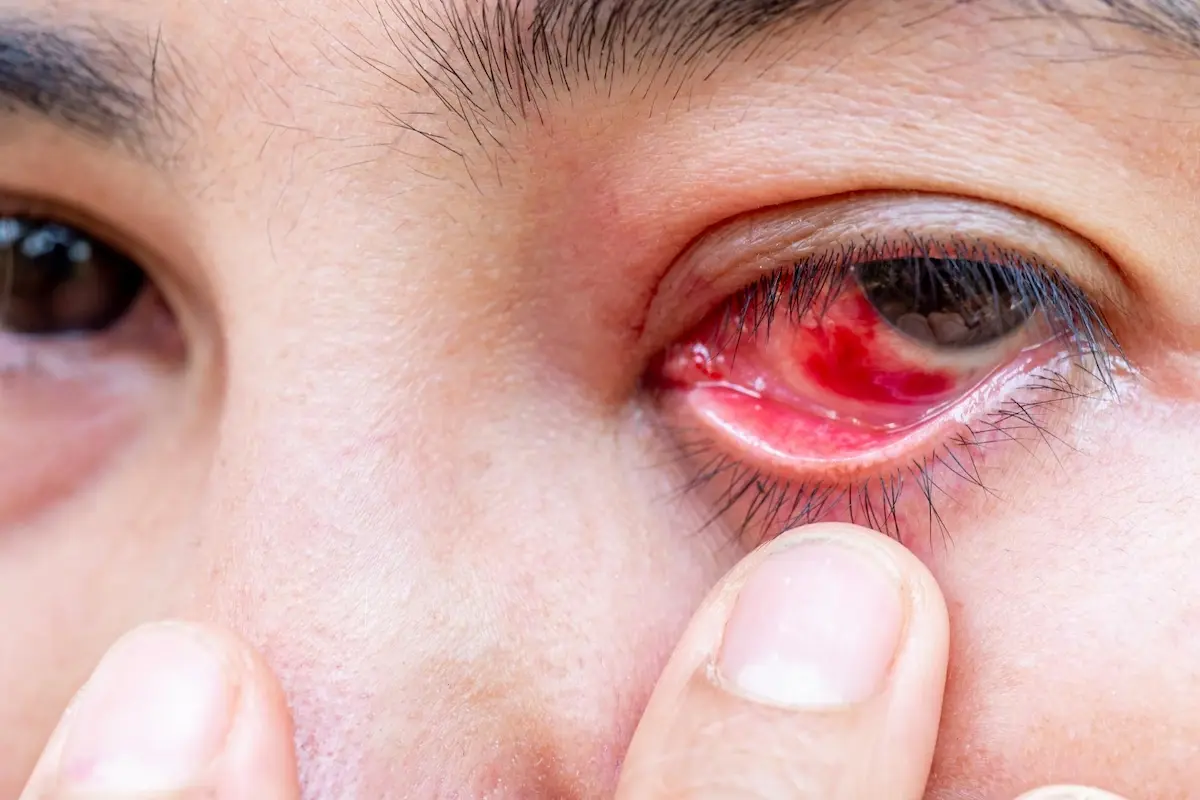 Mata berdarah