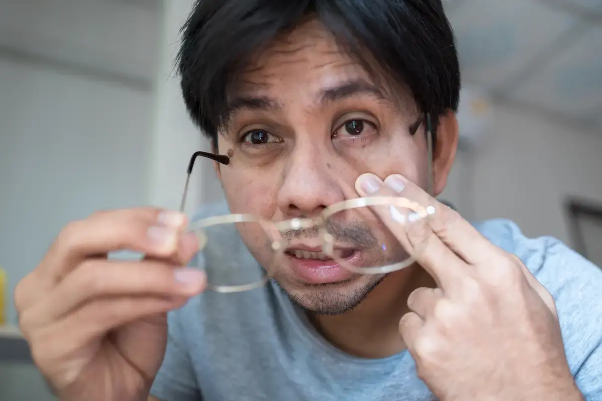 Mata terkena cairan kimia